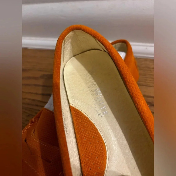 Ron White Orange Loafers Made in Italy - Picture 6 of 7